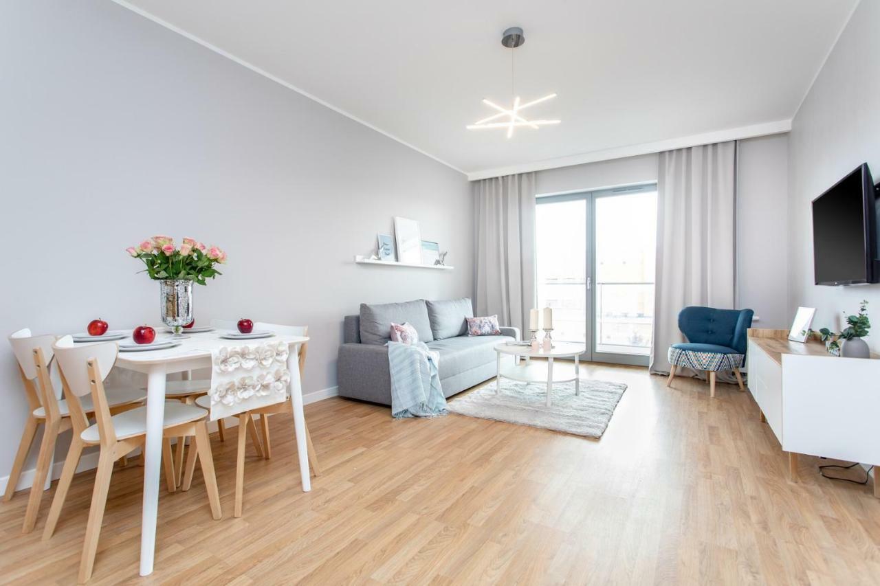 Seaside Beach Przy Plazy - Parking - Praia Apartments - Ergo Polsat Plus Arena Gdańsk Buitenkant foto