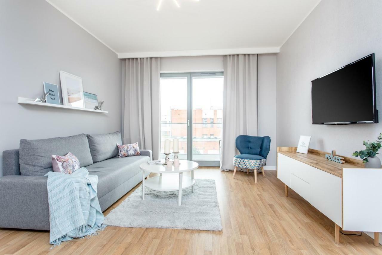 Seaside Beach Przy Plazy - Parking - Praia Apartments - Ergo Polsat Plus Arena Gdańsk Buitenkant foto